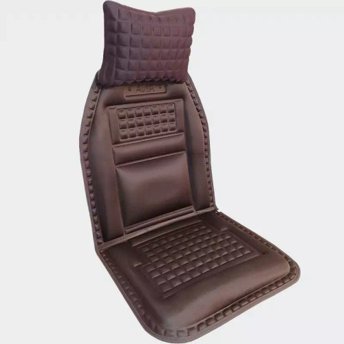 پشتی صندلی خودرو آنا مدل مینوتا قهوه ای به همراه پشت گردنی تک